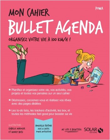 Mon cahier Bullet agenda, Audrey Bussi,Powa,Isabelle Maroger