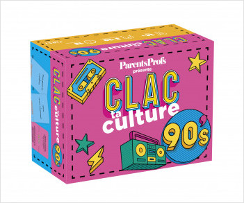 Clac ta culture 90's - Le jeu d'apéro pour étaler votre culture, version  90's !, Parents profs