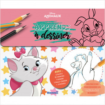 Disney Animaux - Apprends à dessiner - Valisette - Tout pour apprendre à  dessiner - Dès 6 ans, Collectif