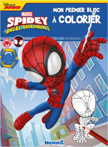 Marvel - Spider-Man : Livre de Coloriage