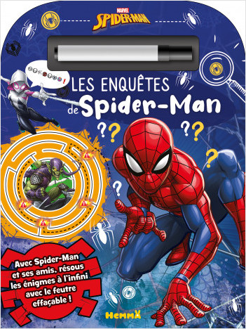 MARVEL THE AMAZING SPIDER-MAN - MON LIVRE DE JEUX AVEC STICKERS - Nancy  Sante - Librairie Coiffard