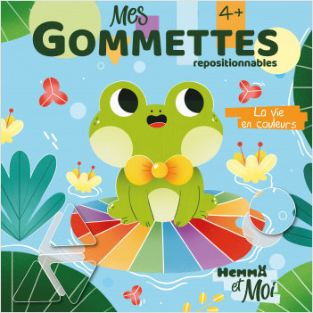 Hemma et moi - Mes gommettes - La vie en couleurs - Livre de gommettes -  Dès 4 ans, Ahorine,Collectif