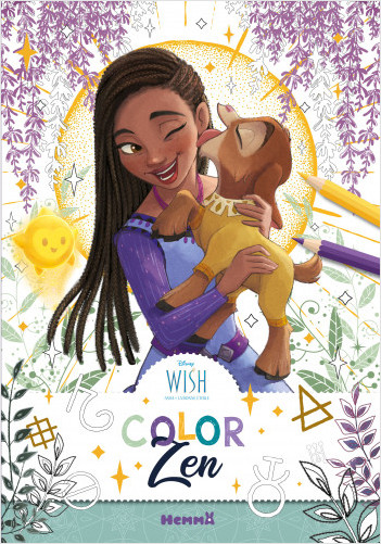 Disney Wish - Color Zen - Livre de coloriage - Dès 6 ans, Collectif