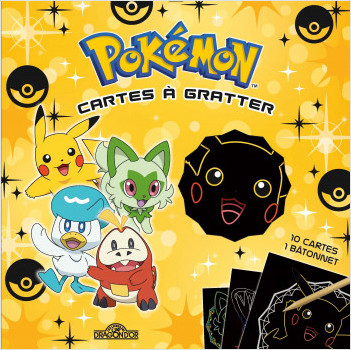 Pokémon – Cartes à gratter – Les nouveaux Pokémon de Paldea