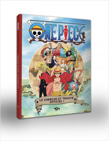 One Piece - Le cherche et trouve officiel - Livre-jeu anime - Tout